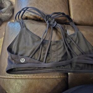 lululemon athletica Black Strappy Sports Bra